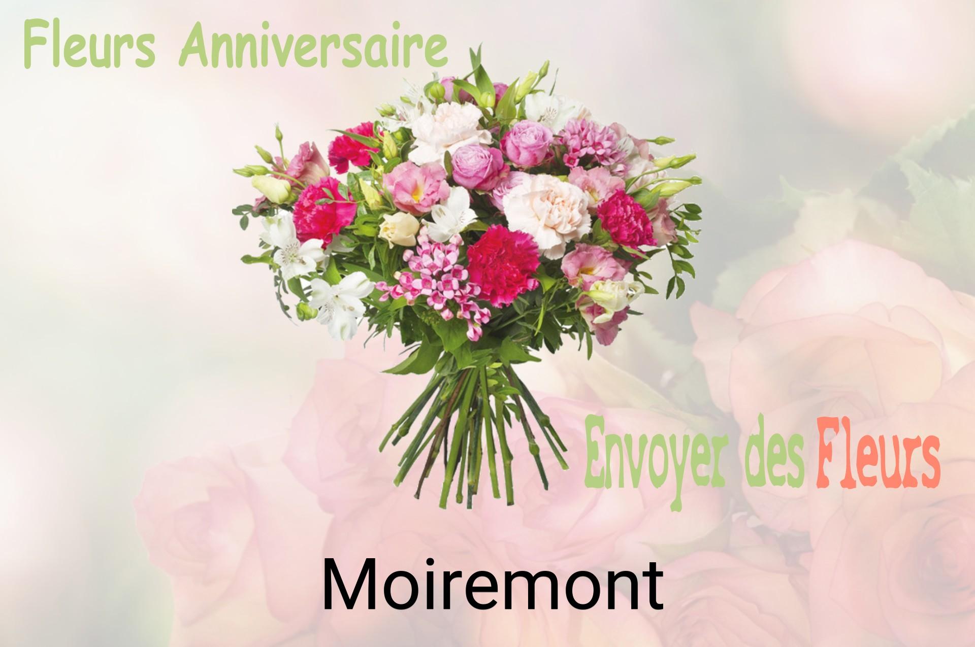 Bouquet de fleurs d’anniversaire livré à Moiremont
