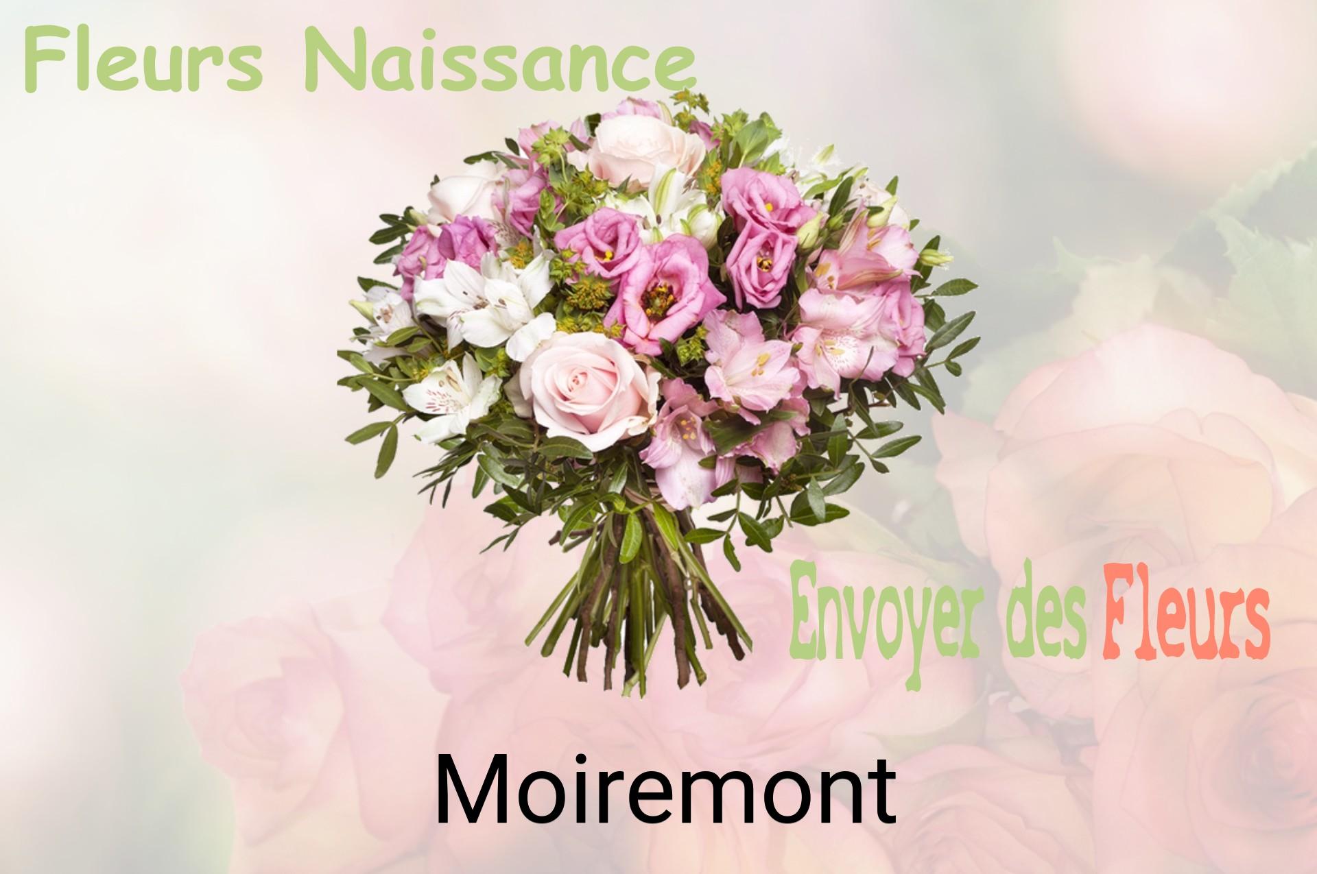 Bouquet de fleurs de naissance livré à Moiremont